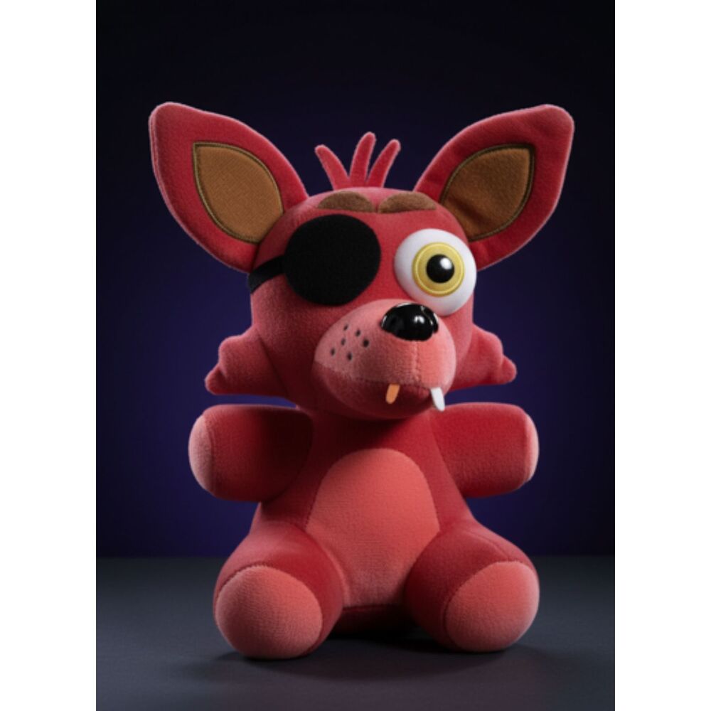 6 inch Foxy The Pirate Plushie
